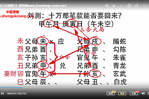 冯楚雄六爻八卦决策学视频课程21集百度网盘下载学习