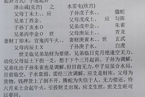 周惠新玄宗六爻卦例100例电子书pdf88页百度网盘下载学习