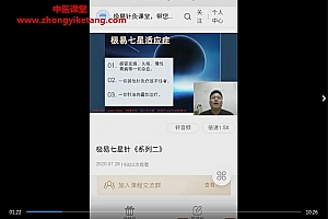 刘朝龙极易七星针视频课程百度网盘下载学习